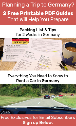 Planning a Trip to Germany? 2 Free Printable PDF Guides That Will Help You Prepare
