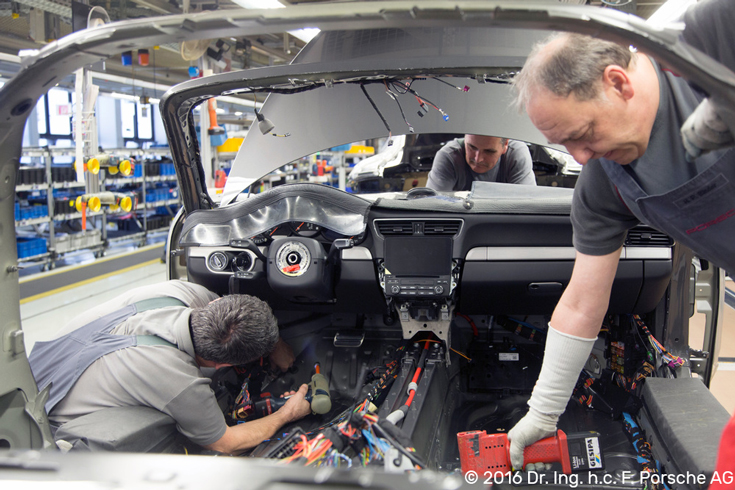 © 2016 Dr. Ing. h.c. F. Porsche AG | Porsche Factory Interior Production Line