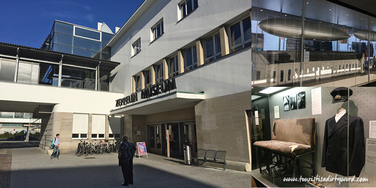 Exterior of the Zeppelin Museum in Friedrichshafen, Germany