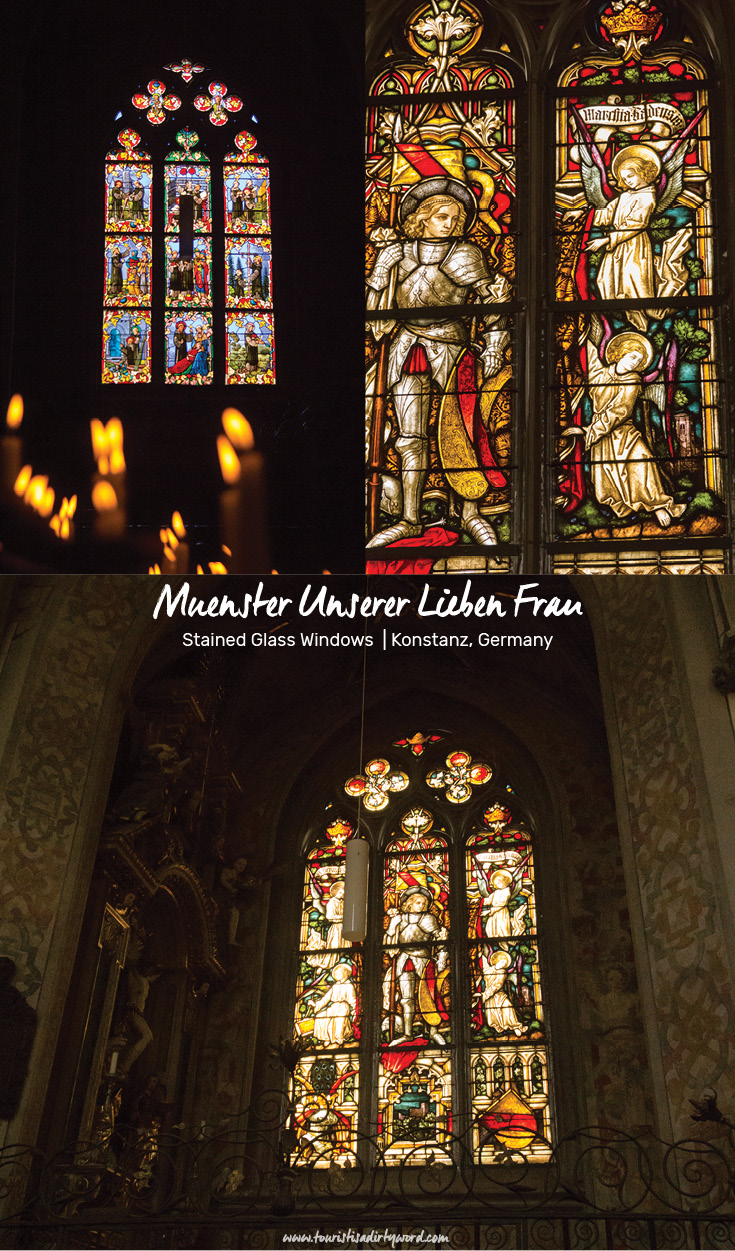 Stained Glass Windows at Muenster Unserer Lieben Frau | Cathedral of Our Dear Lady, Konstanz, Germany
