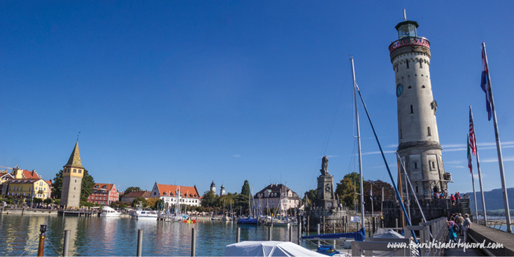 Lindau Harbor with Lighthouse and Tower | Germany