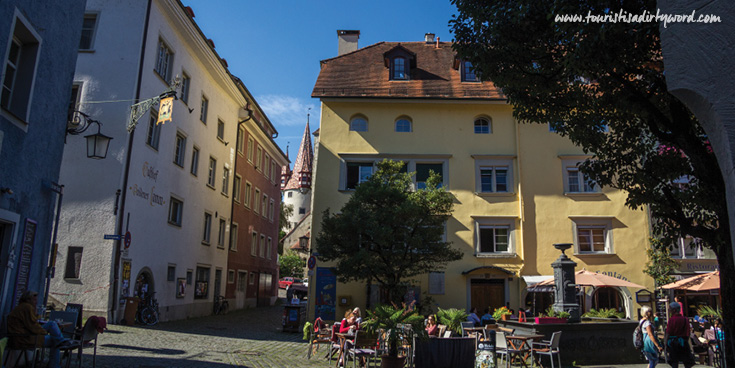 City Center of Lindau, Germany