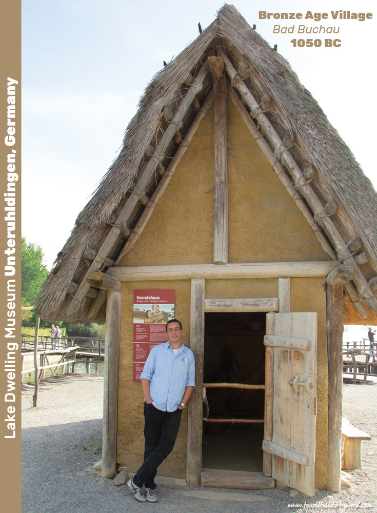 Bad Buchau Bronze Age Reconstructed Pile Dwellings of Unteruhldingen at the Open-Air Lake Dwelling Museum | Germany