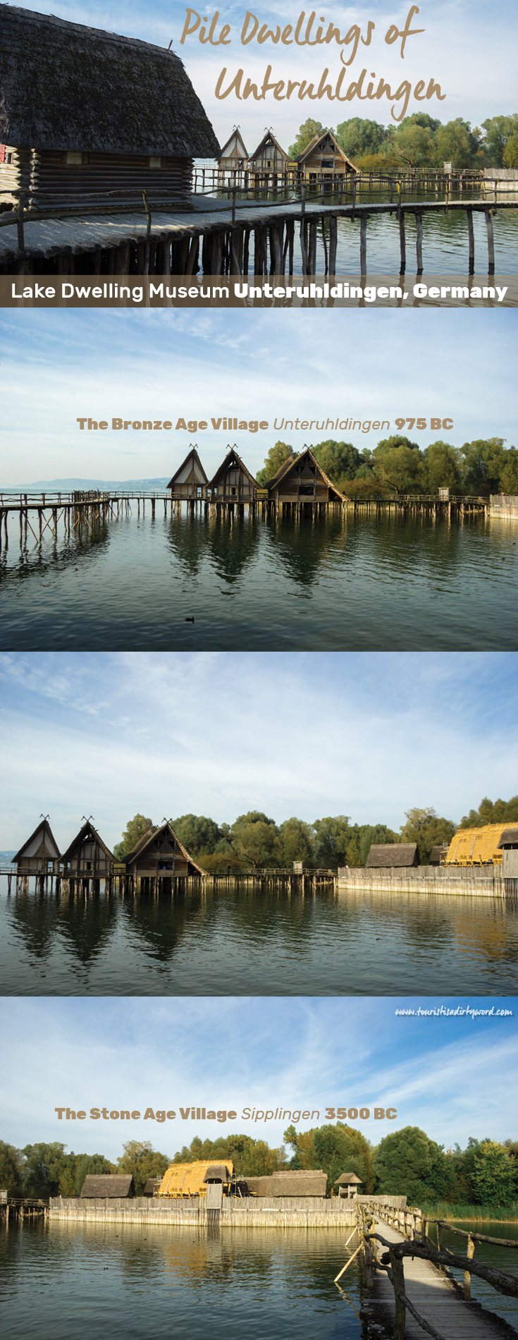 Reconstructed Pile Dwellings of Unteruhldingen at the Open-Air Lake Dwelling Museum | Germany