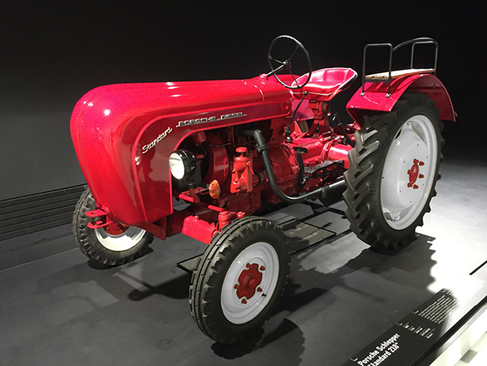 Porsche Tractor at the Porsche Museum Workshop & Historical Archive