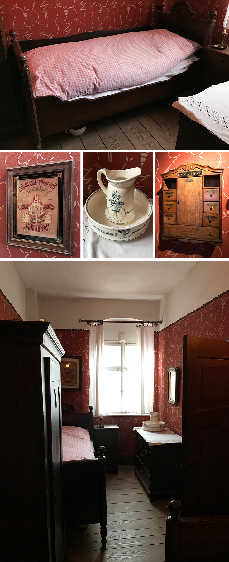 The main bedroom of the Bamberg Gardeners' and Vintners' House Museum