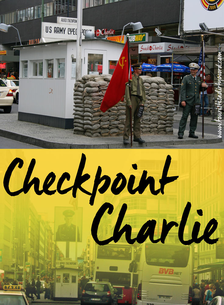Visiting Berlin's Checkpoint Charlie and The Wall panorama by Asisi