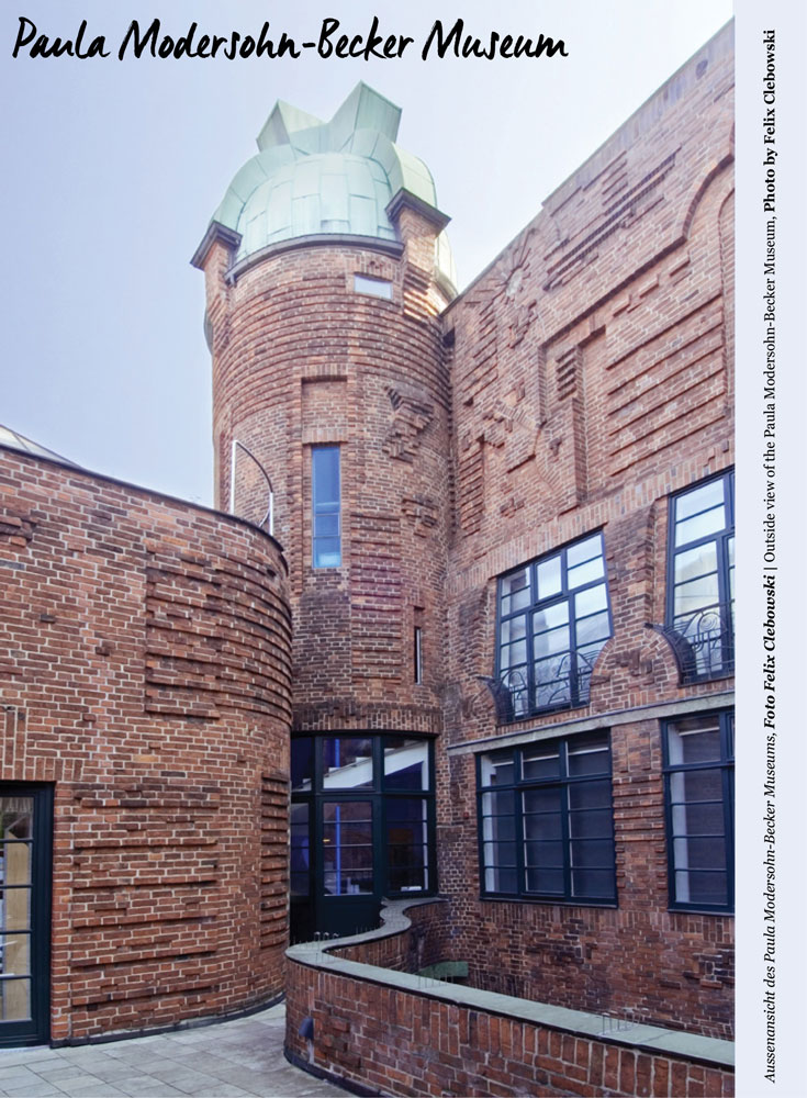 Paula Modersohn-Becker Museum, photo by Felix Clebowski | Böttcherstrasse | Bremen | Germany