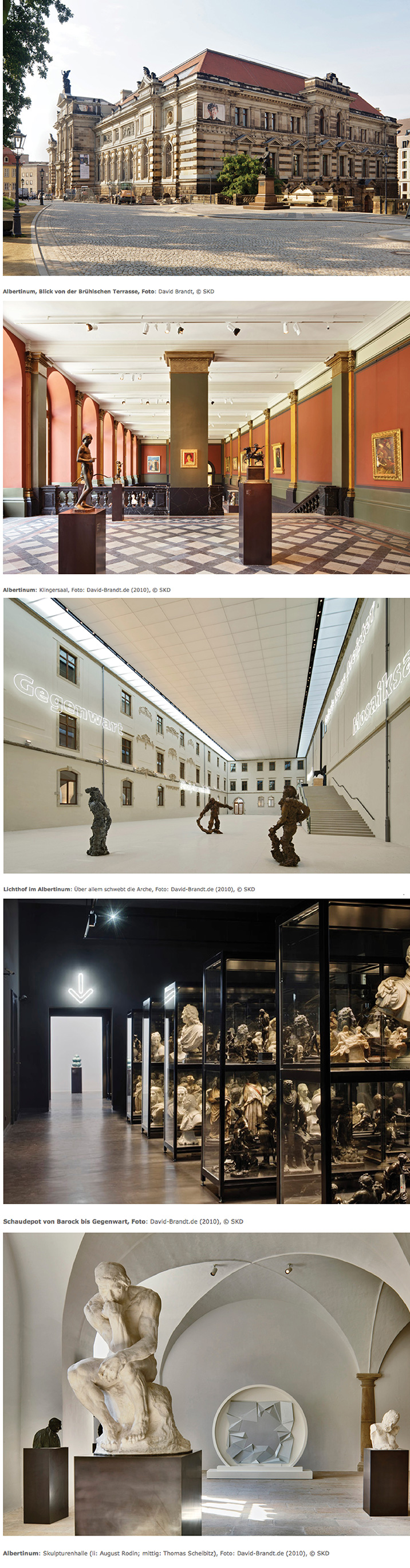 Official photos of the Albertinum Museum • Staatliche Kunstsammlung Dresden • by David Brandt