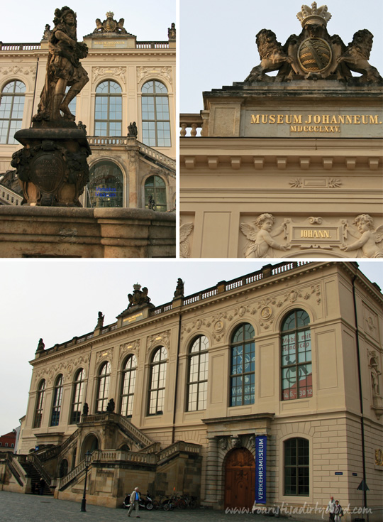 Johanneum, the home of the Dresden Transport Museum, Verkerhsmuseum | Photos by Tourist is a Dirty Word