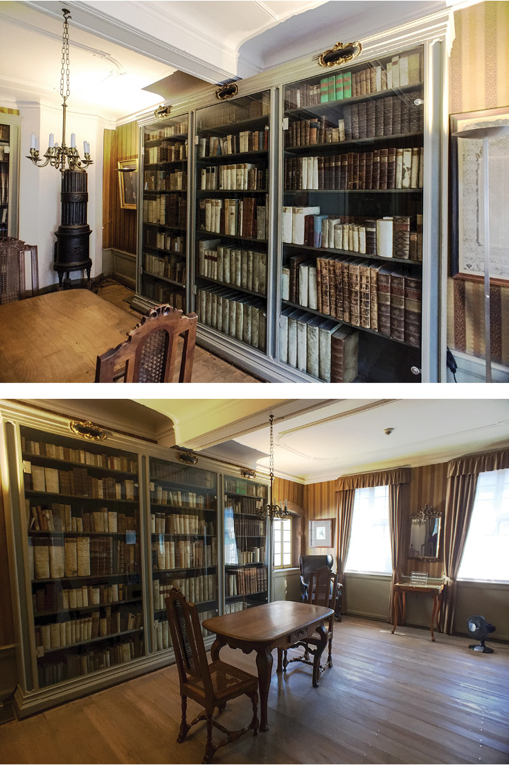 Goethe's Father's Library is scandalized by the idea of ebooks, and suspicious as to why they're locked up! | Goethe House Frankfurt