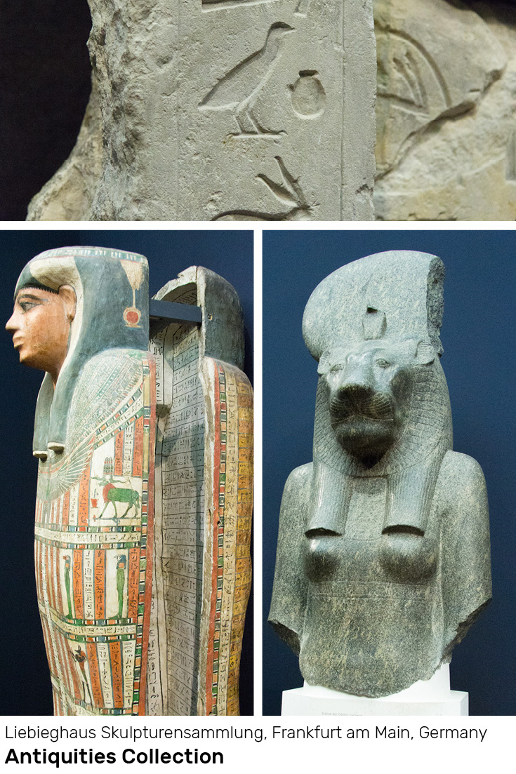 Egyptian Antiquities Collection at the Liebieghaus Skulpturensammlung, Frankfurt am Main, Germany