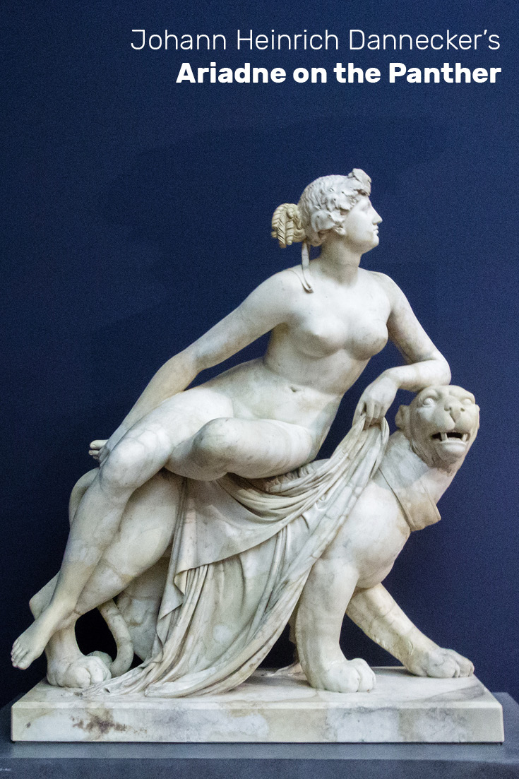 Johann Heinrich Dannecker's Ariadne on the Panther in the Liebieghaus Skulpturensammlung, Frankfurt am Main, Germany