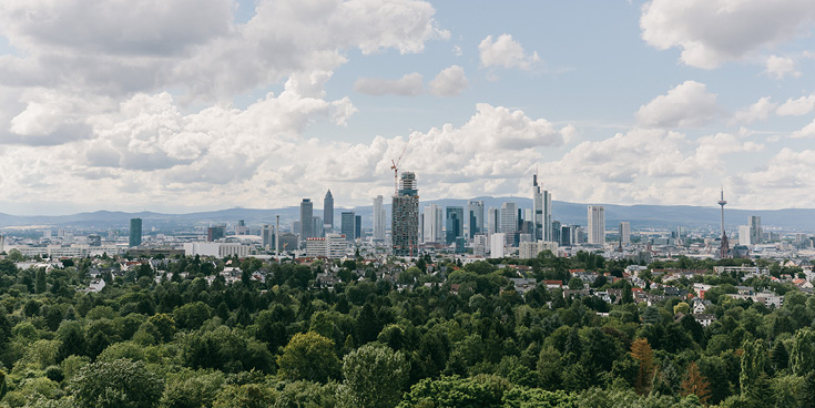 Fourteen of the fifteen tallest buildings in Germany are in Frankfurt, which is nicknamed Mainhatten for this reason.