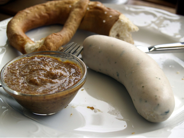 Weisswurst Photo by Flickr User cyclonebill 