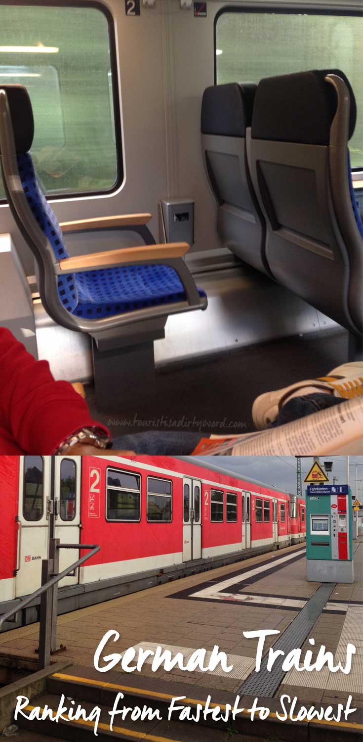 German Trains: Ranking from Fastest to Slowest • German Travel by Tourist is a Dirty Word Blog