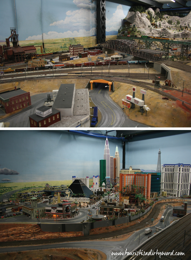 Las Vegas scene at the Miniatur Wunderland, Hamburg • Germany Travel Blog Tourist is a Dirty Word