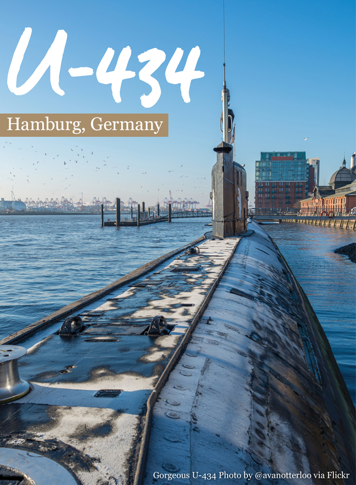 Climb into the U-434 in Hamburg and explore a 1976 Soviet submarine • Germany Travel Blog Tourist is a Dirty Word