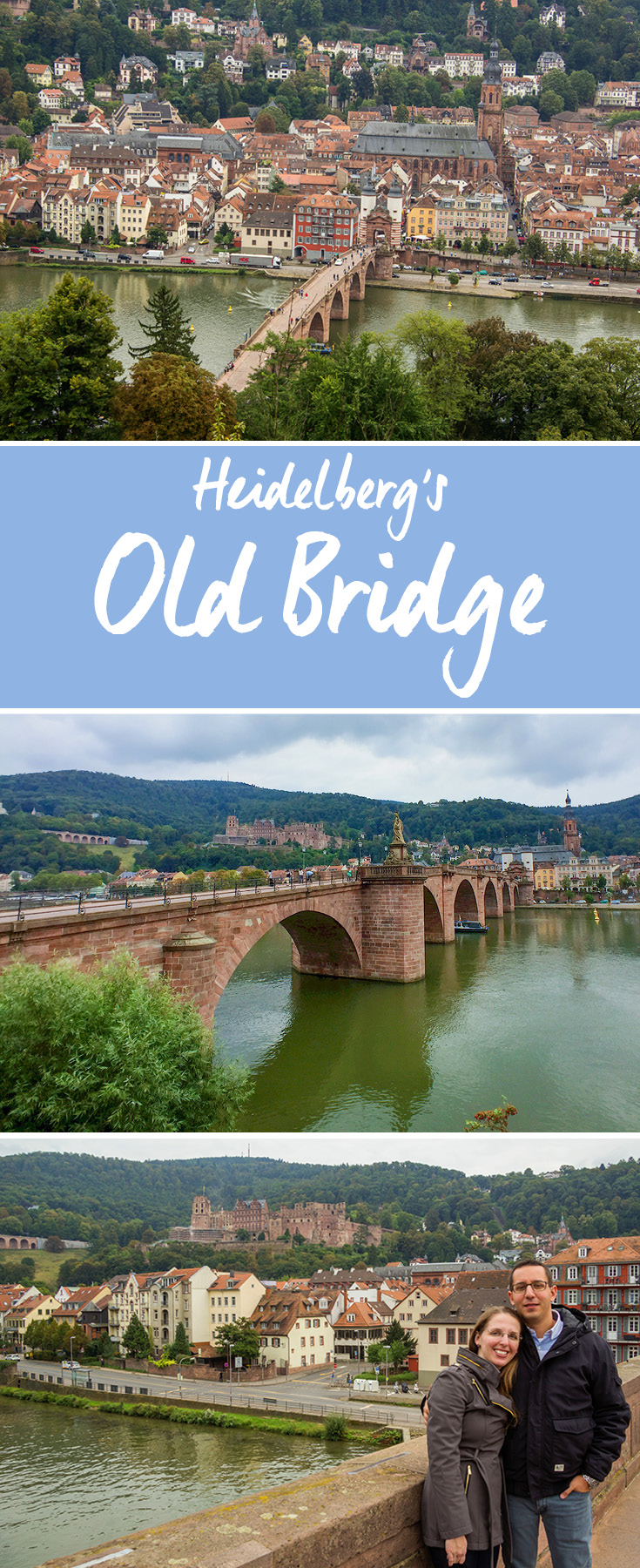 Heidelberg's Old Bridge from various vantage points | Heidelberg, Germany