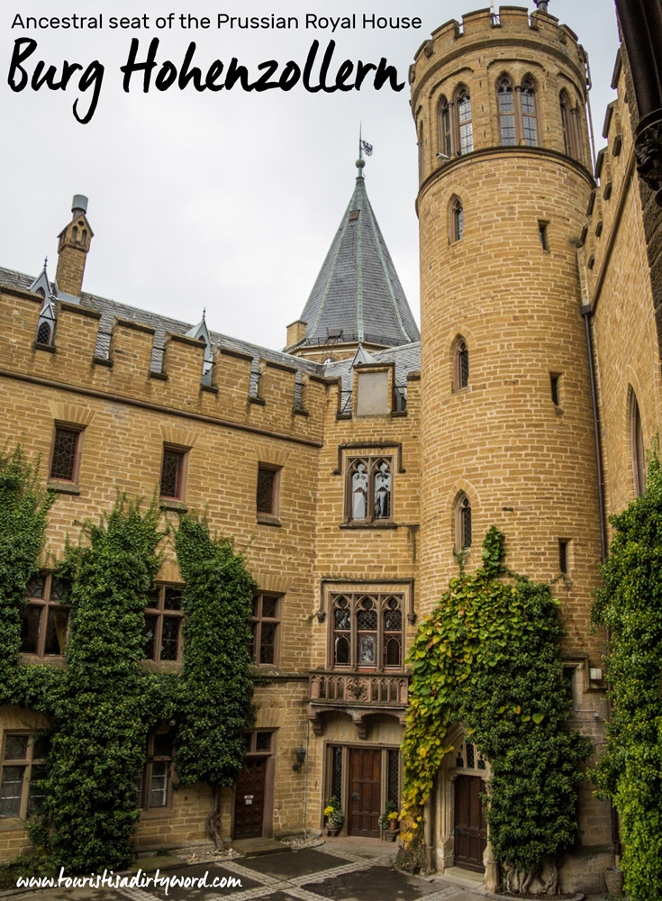 Inner courtyard of Burg Hohenzollern