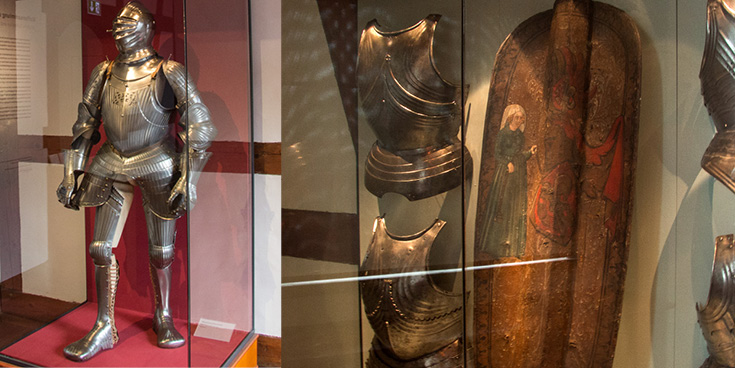 Suit of armor of a member of the patrician family Rieter, end of the 16th century, on display in the Imperial Castle Museum, a branch of the Germanisches Nationalmuseum, Nuremberg, Germany