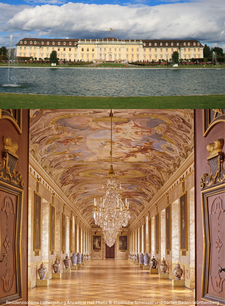  Exterior Residenzschloss Ludwigsburg, Germany | Bottom Ancestral Hall Photo by Staatliche Schlösser und Gärten Baden-Württemberg