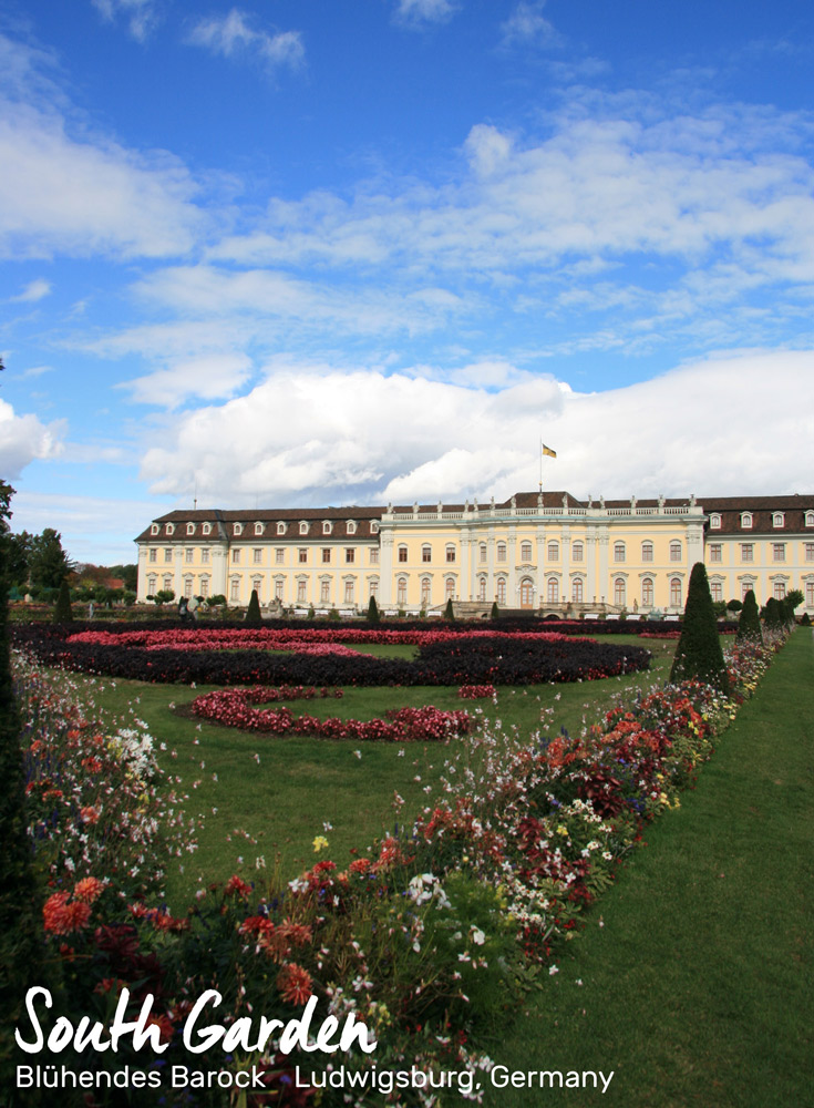 South Garden of Blühendes Barock, Ludwigsburg, Germany