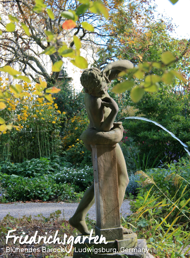 Statue in Friedrichsgarten | Blühendes Barock, Ludwigsburg, Germany