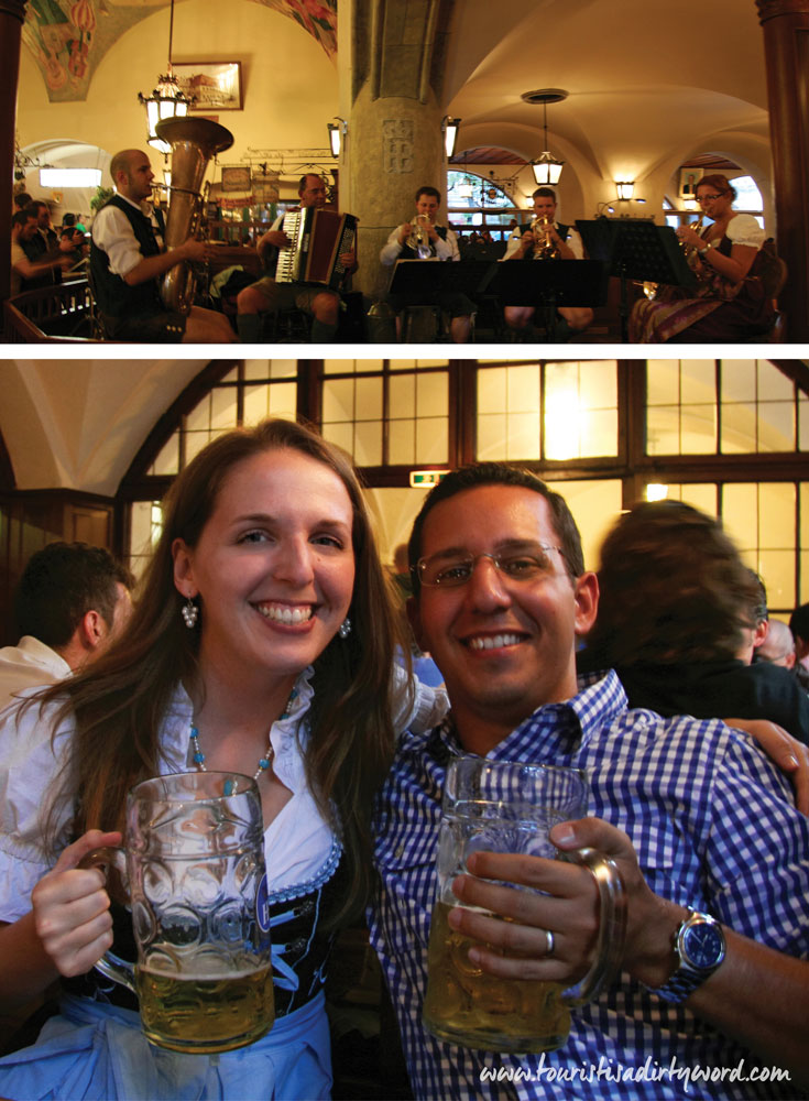 Hofbräuhaus, Munich • Be prepared to sing along with everyone in the restaurant! • Tourist is a Dirty Word Germany Travel Blog