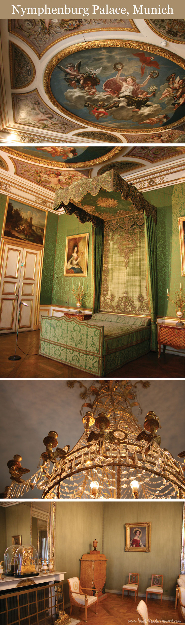 Nymphenburg Palace Bedrooms, Munich • Germany Travel Blog Tourist is a Dirty Word