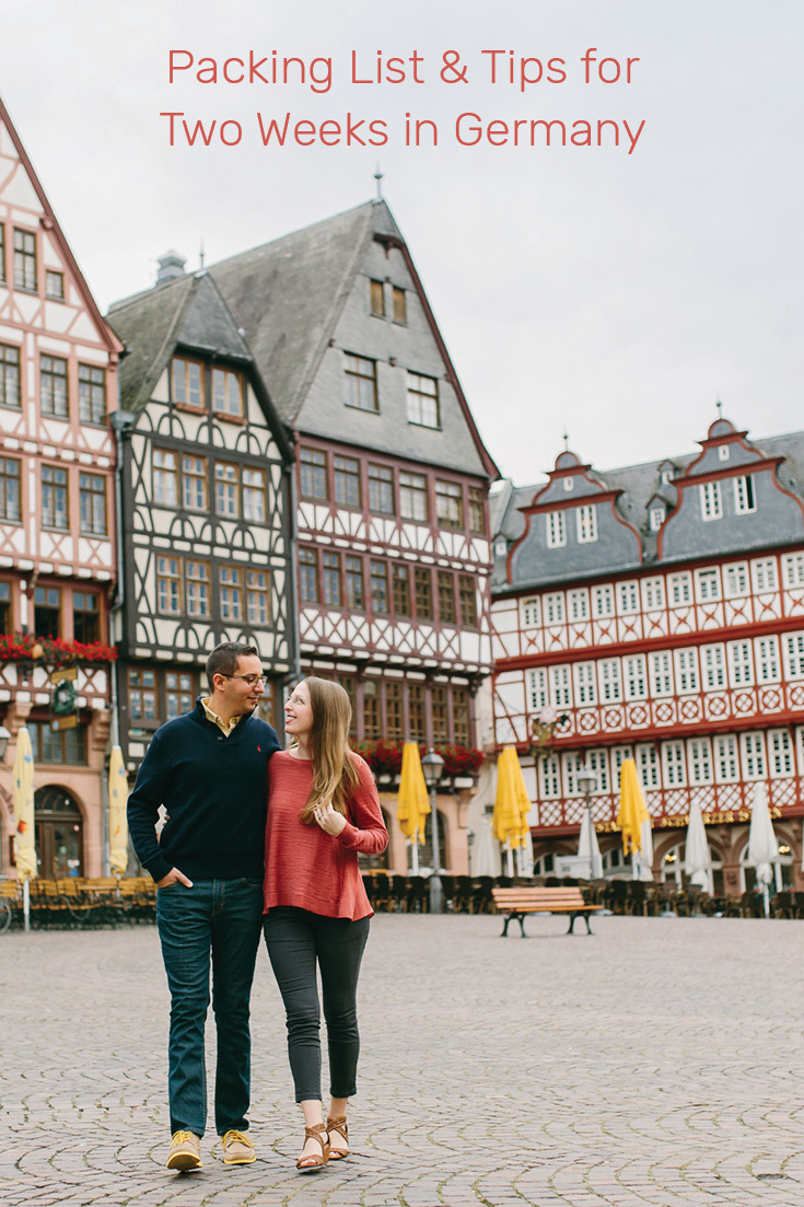 We've designed a 4-page, printable, downloadable packing list for two weeks in Germany. Loaded with little nuggets of wisdom learned from over 10 years of culture hopping as a married couple of two countries, Germany and the United States.