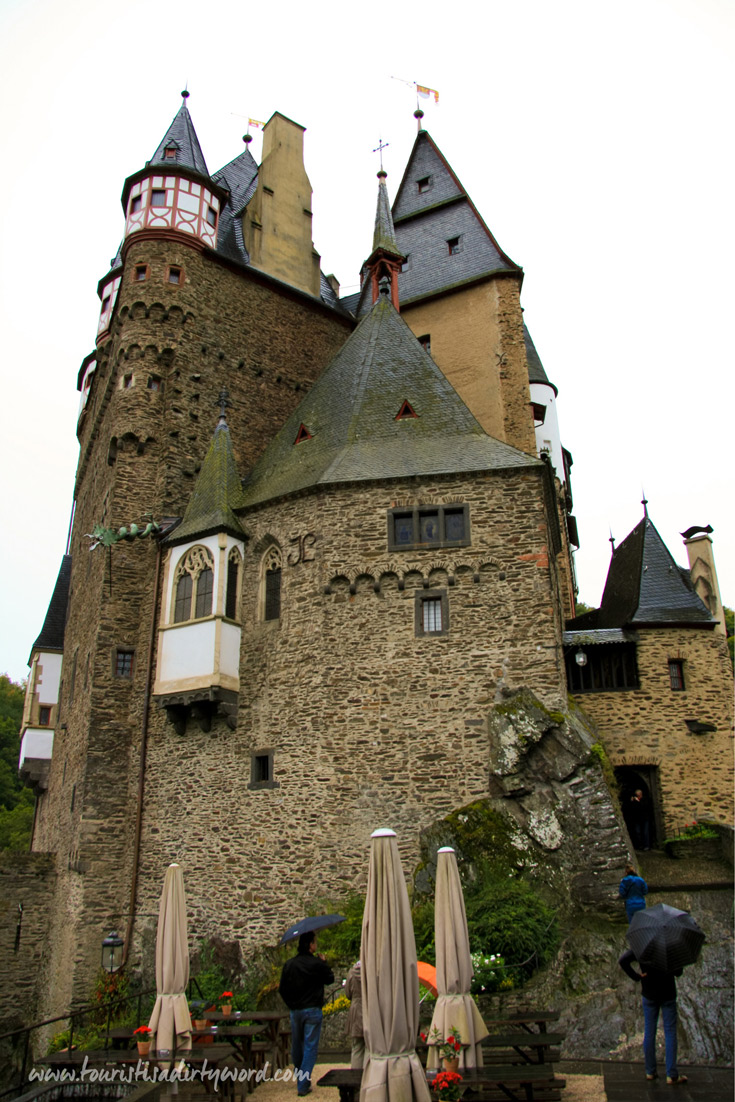 Built onto a rock, German medieval castle Burg Eltz has been inhabited for over 800 years.