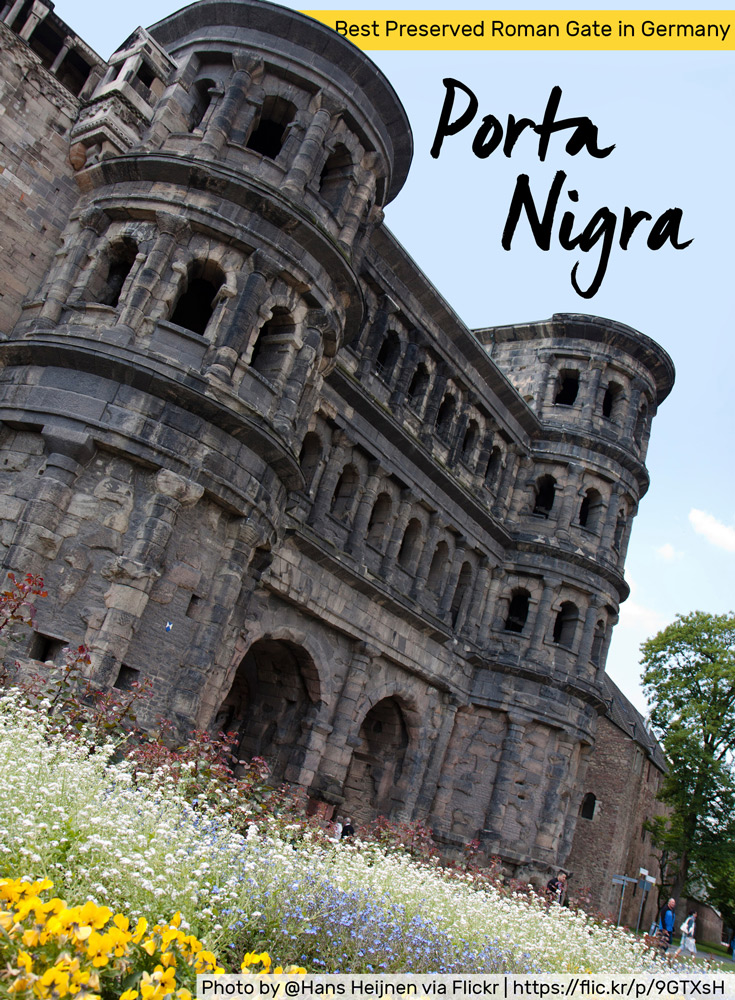 Porta Nigra, Trier | Photo by @Hans Heijnen via Flickr (CC BY-NC-SA 2.0)
